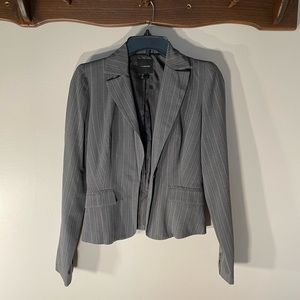 Pinstriped blazer